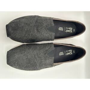 Toms Alpargata Slip-on-Dark Gray and Brown Heel 13